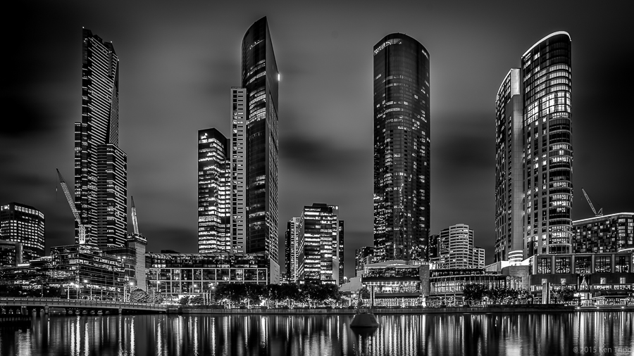 Across the river to Yarra Promenade